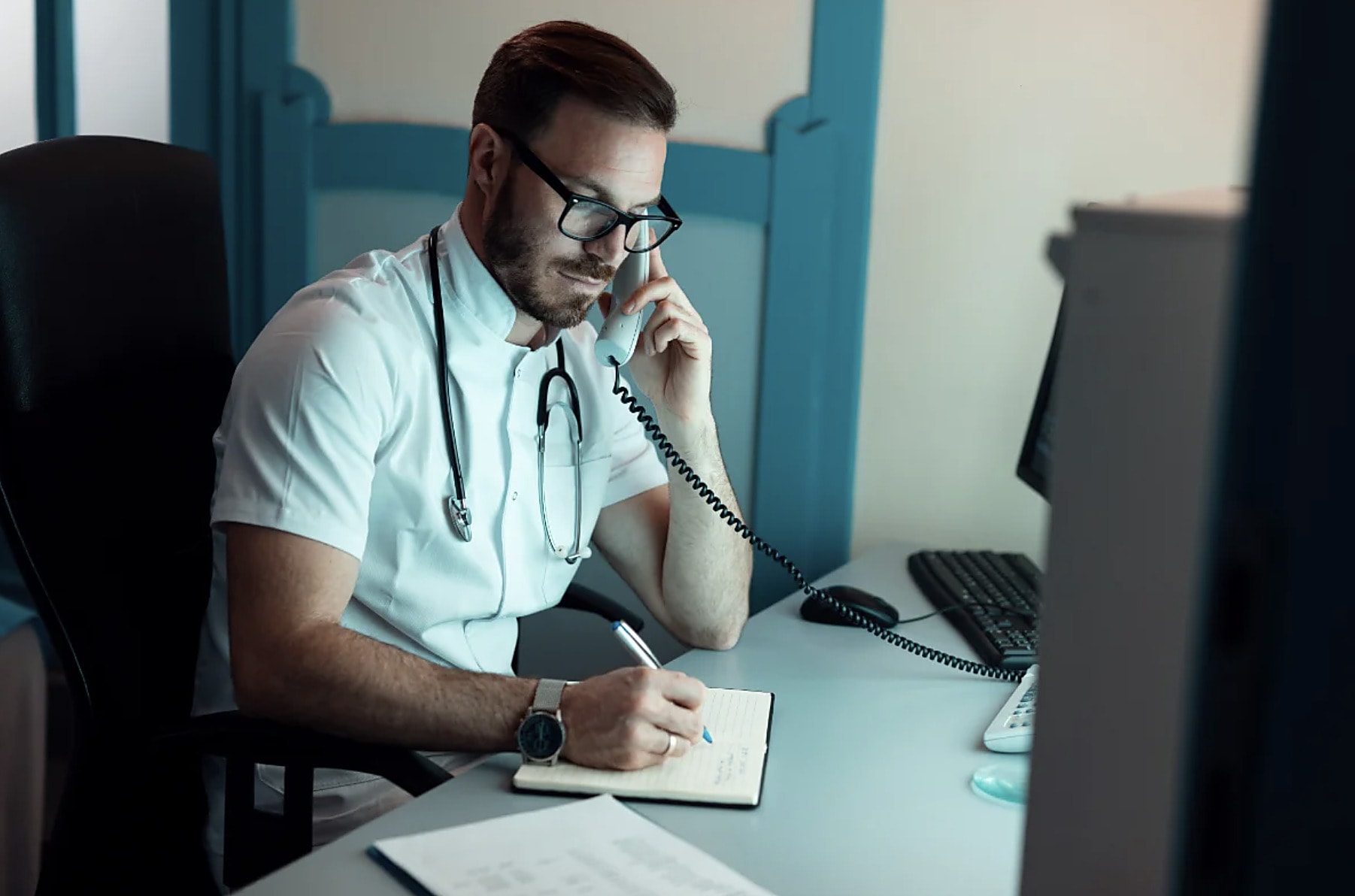 Revenue-cycle specialist working denials and appeals